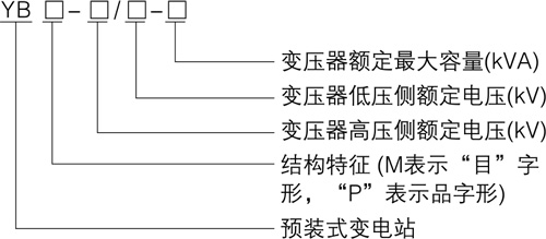 YB口－12/0.4產品型號